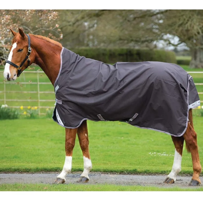 Horseware Amigo Bravo 12 Wug Lite Turnout Rug - Excalibur/Silver/Red